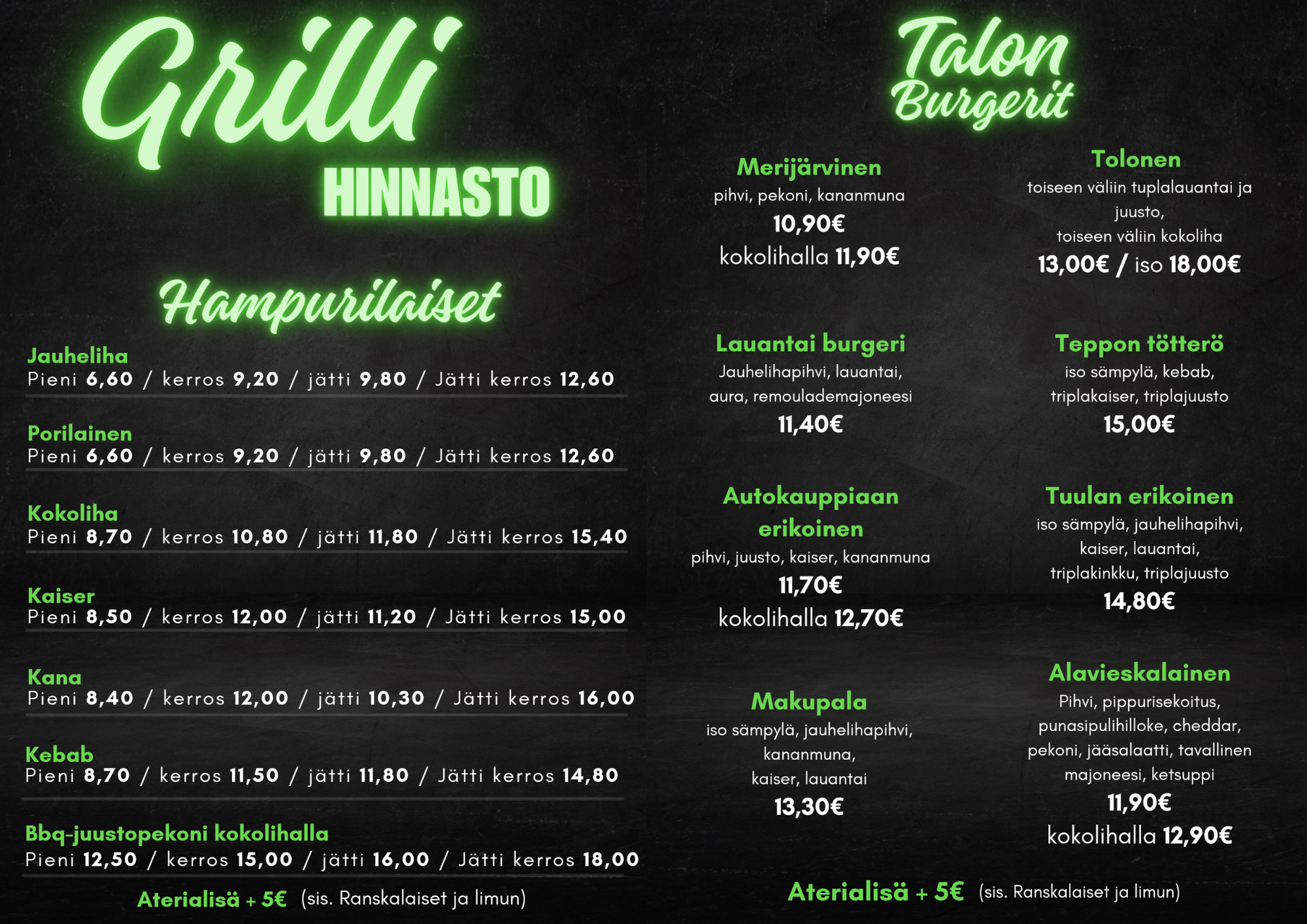 Grillilista 1